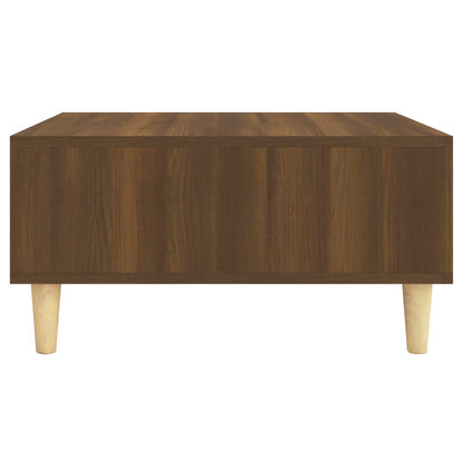 Salontafel 60X60X30 Cm Bewerkt Hout