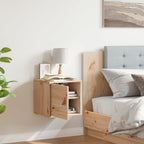 Wandkast 31,5X30X30 Cm Massief Grenenhout