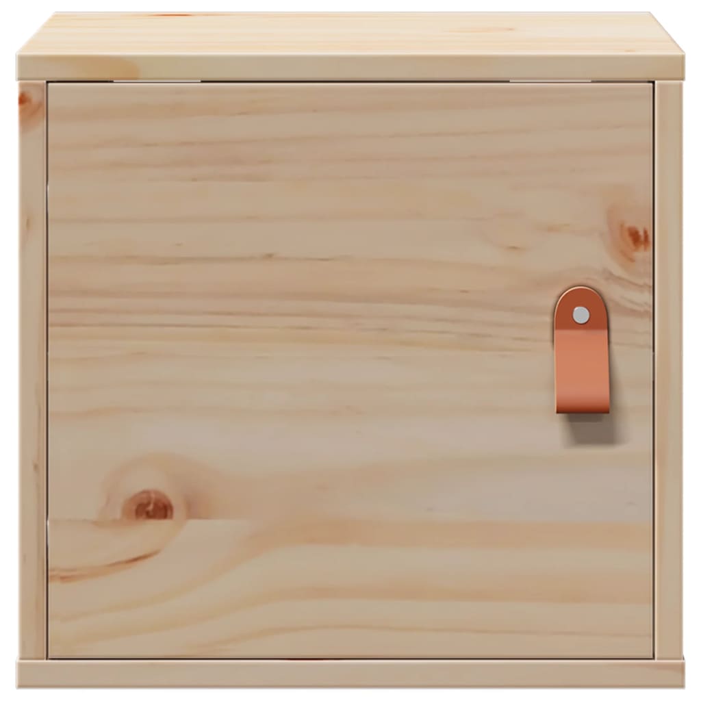 Wandkast 31,5X30X30 Cm Massief Grenenhout
