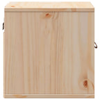 Wandkast 31,5X30X30 Cm Massief Grenenhout
