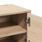 Wandkast 31,5X30X30 Cm Massief Grenenhout