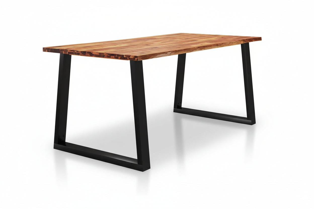 Eettafel Met Natuurlijke Rand Massief Acaciahout