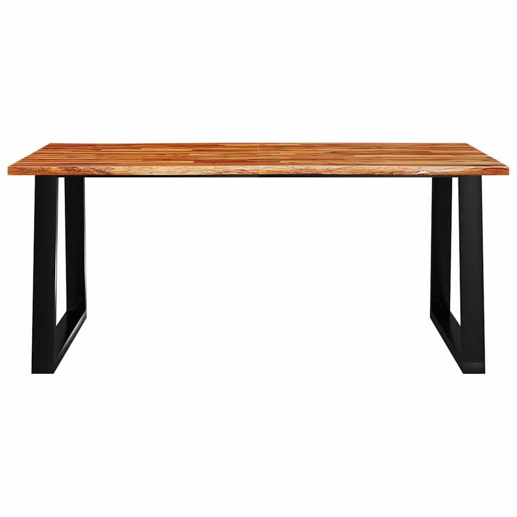 Eettafel Met Natuurlijke Rand Massief Acaciahout