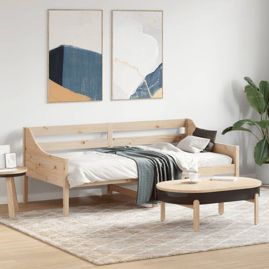 Slaapbank Zonder Matras Massief Grenenhout