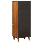 Hoge Kast 40 X 33 X 110 Cm Massief Mango Hout