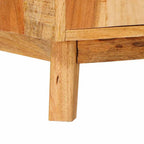 Opslagkasten Met Plank Bruin Massief Mango Hout