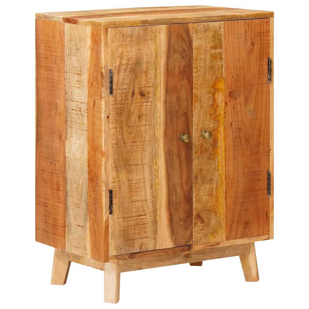 Opslagkasten Met Plank Bruin Massief Mango Hout
