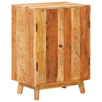 Opslagkasten Met Plank Bruin Massief Mango Hout
