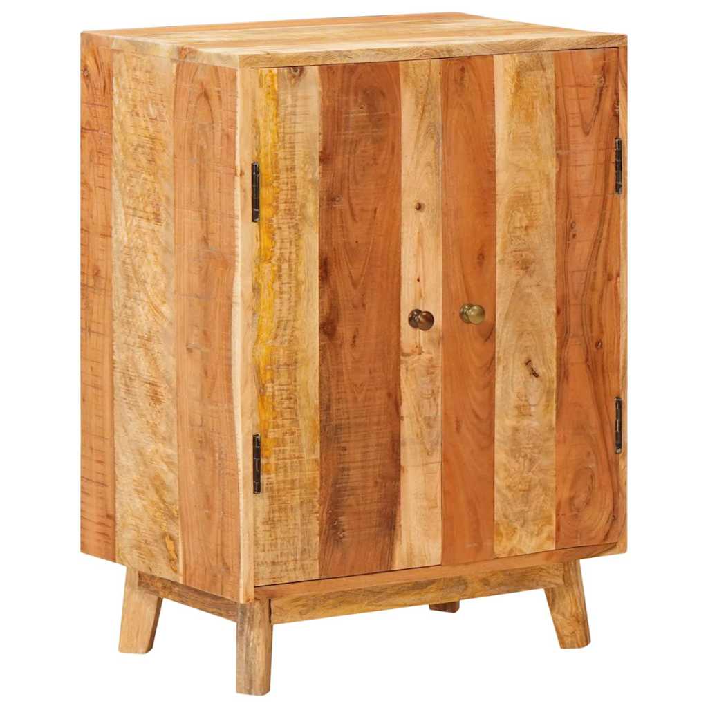 Opslagkasten Met Plank Bruin Massief Mango Hout