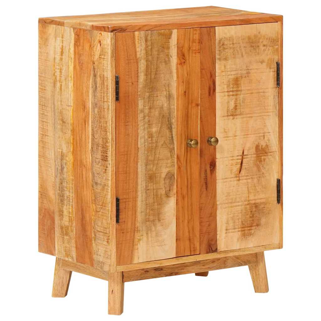 Opslagkasten Met Plank Bruin Massief Mango Hout