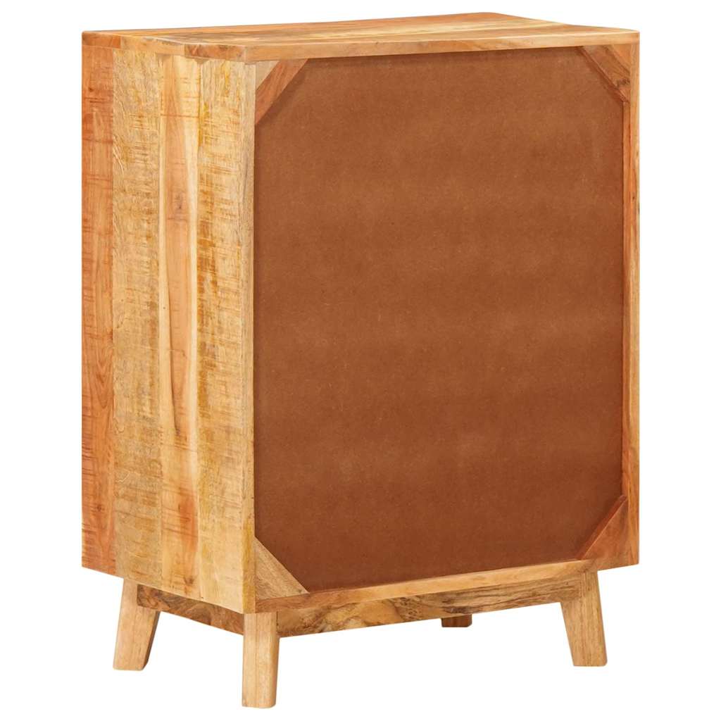 Opslagkasten Met Plank Bruin Massief Mango Hout