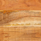Opslagkasten Met Plank Bruin Massief Mango Hout