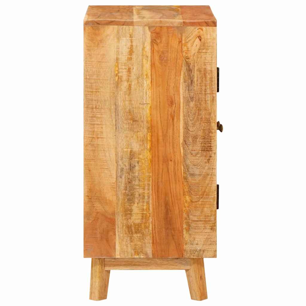 Opslagkasten Met Plank Bruin Massief Mango Hout
