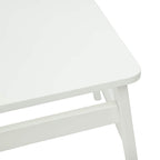 Eetkamerstoel 2 Pcs Massief Rubberhout