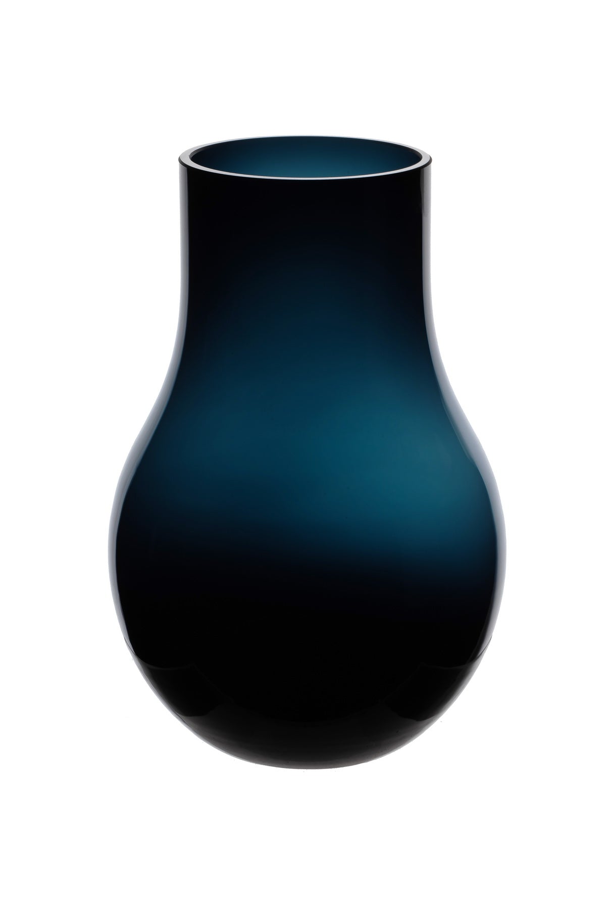 Design vaas 28 cm - diep blauw