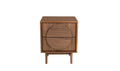 Design dressoir kast Zuiver Groove massief Walnoot of Eiken hout - bruin