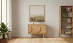 Design dressoir kast Zuiver Groove massief Walnoot of Eiken hout - bruin