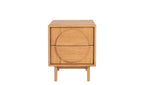 Design dressoir kast Zuiver Groove massief Walnoot of Eiken hout - bruin