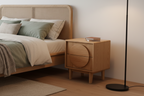 Design dressoir kast Zuiver Groove massief Walnoot of Eiken hout - bruin