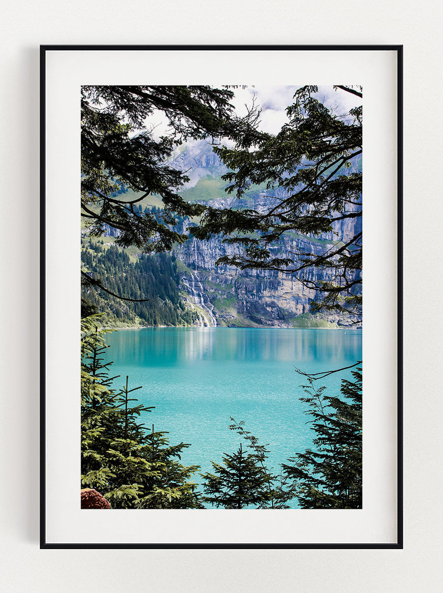 Hidden Lake premium poster