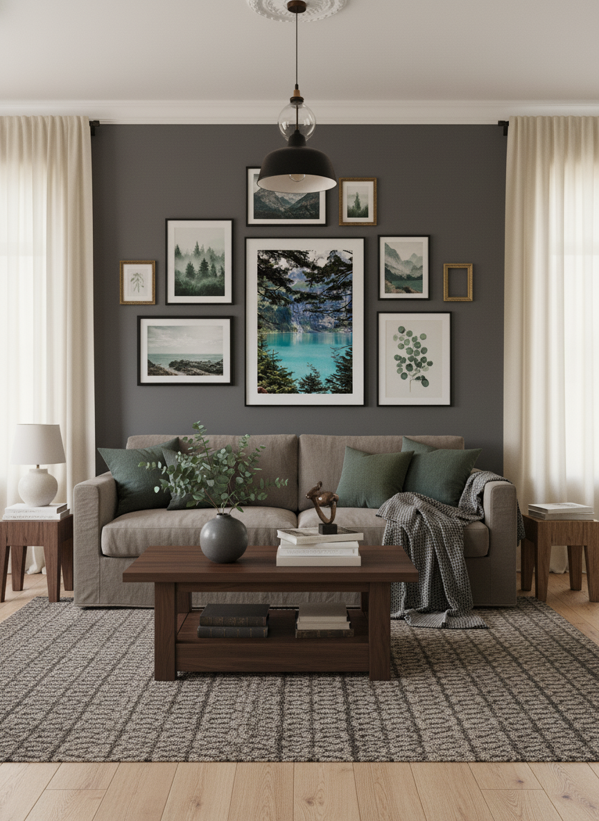 Hidden Lake premium poster