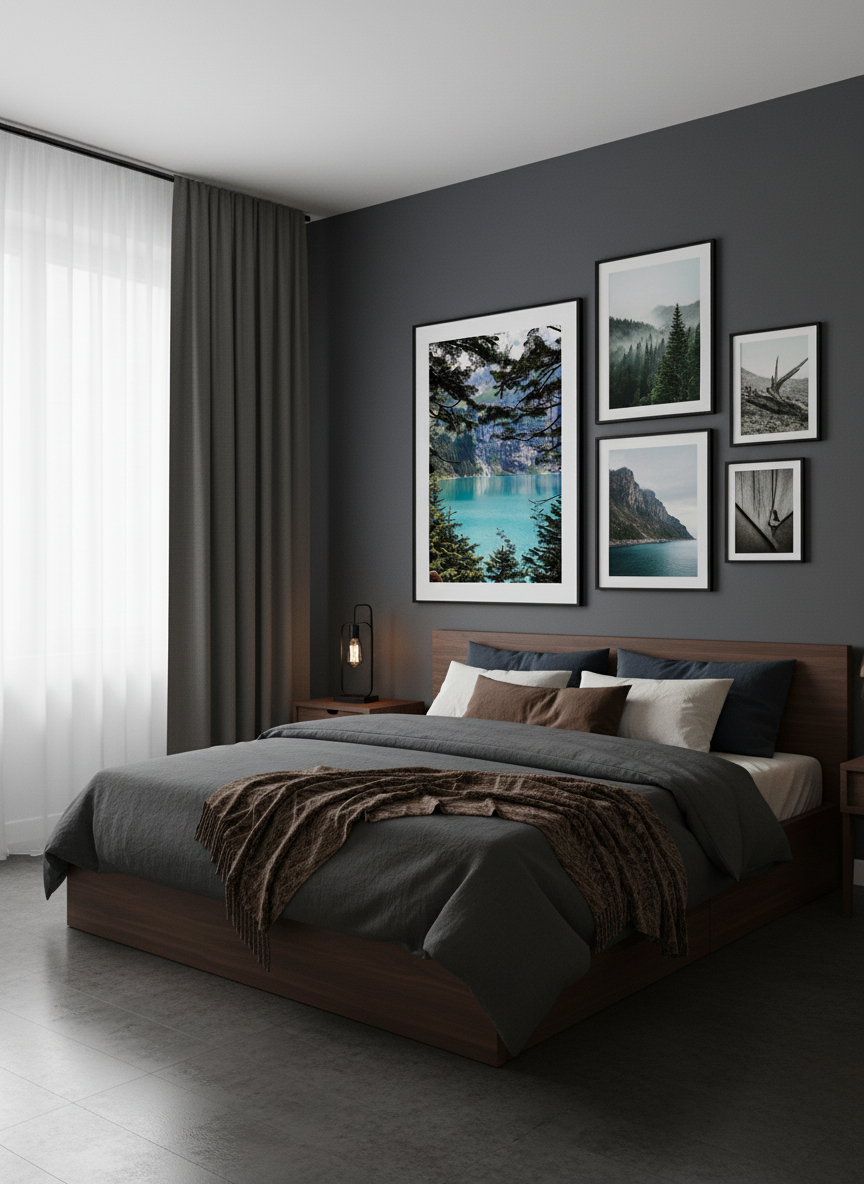 Hidden Lake premium poster
