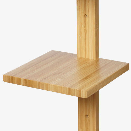Design bamboe wandrek met 4 planken