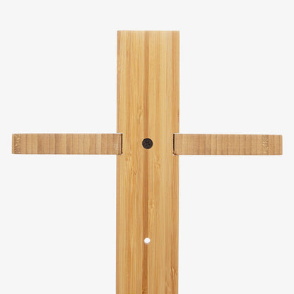 Design bamboe wandrek met 4 planken
