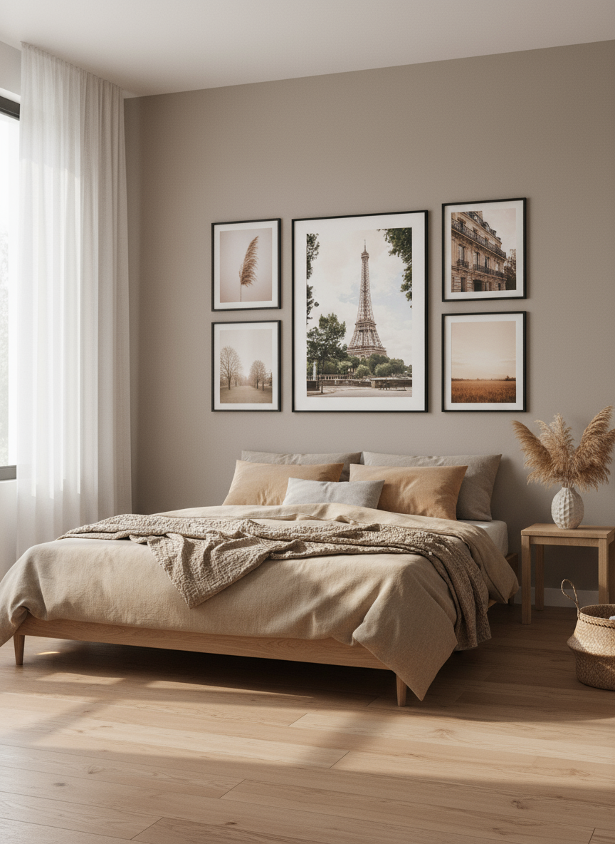 Paris Eiffel Tower premium poster