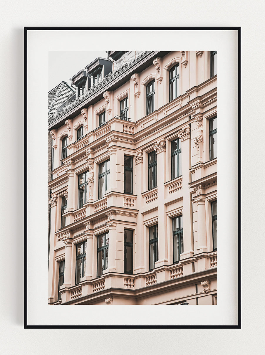 Parisian Building premium poster