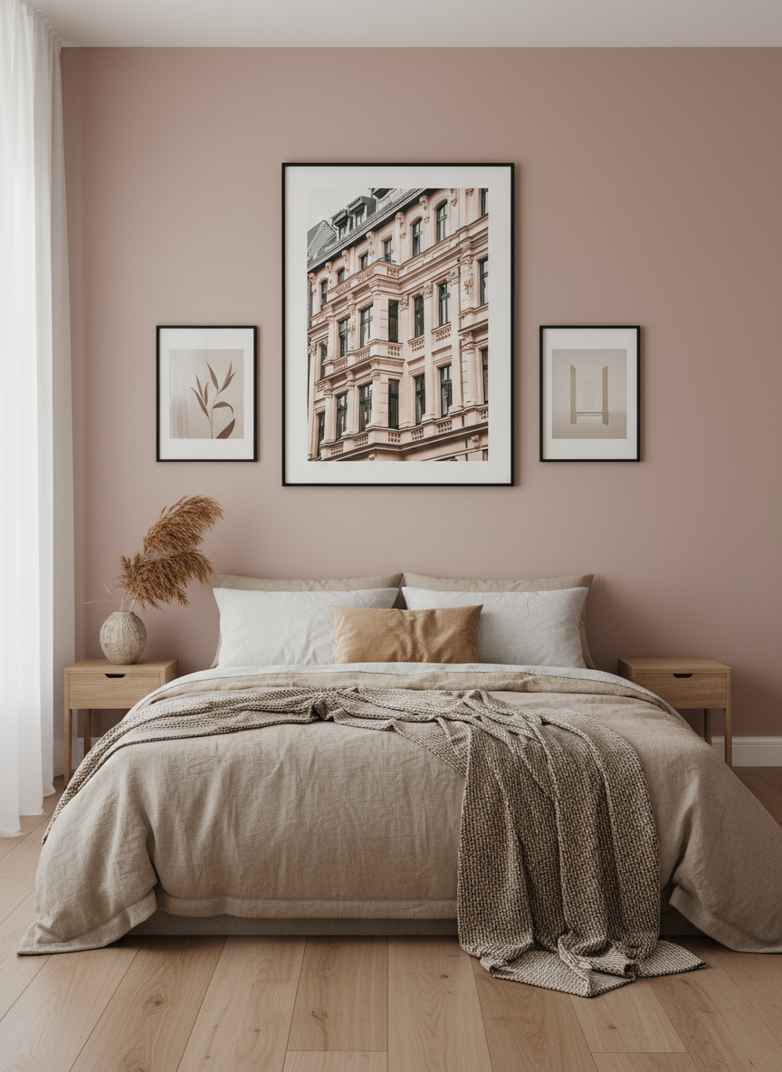 Parisian Building premium poster