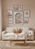Parisian Building premium poster