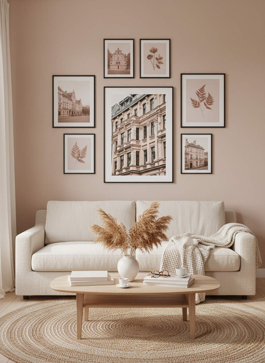 Parisian Building premium poster