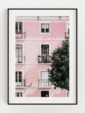 Pink Home premium poster