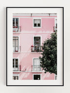 Pink Home premium poster