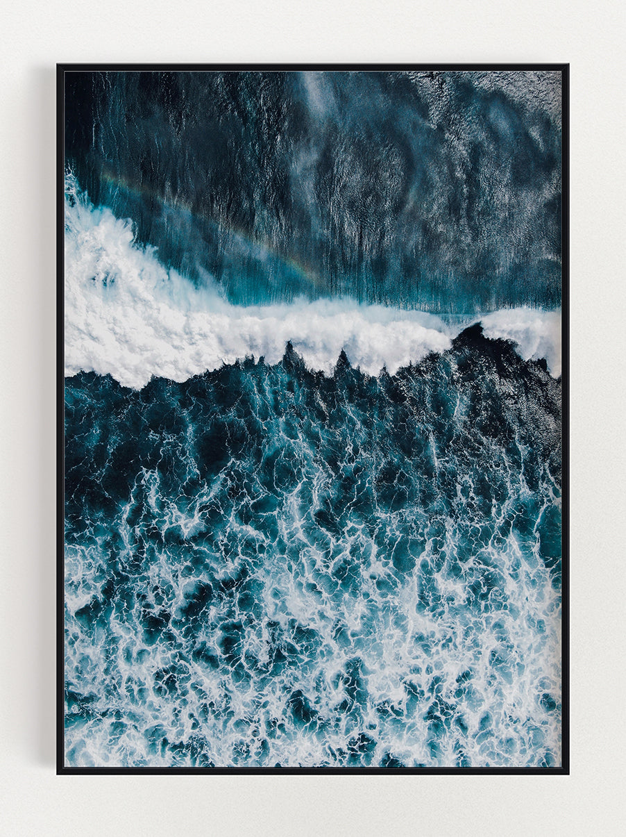 Rough Waves premium poster