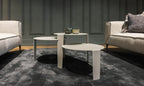 Dutch design Cascado dynamische salontafel ovaal van staal - meerdere kleuren