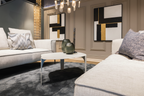 Dutch design Ogra salontafel organisch van staal - zijde grijs