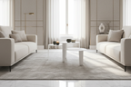 Dutch design Cascado dynamische salontafel ovaal van staal - meerdere kleuren
