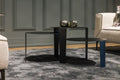 Dutch design Cascado dynamische salontafel ovaal van staal - meerdere kleuren