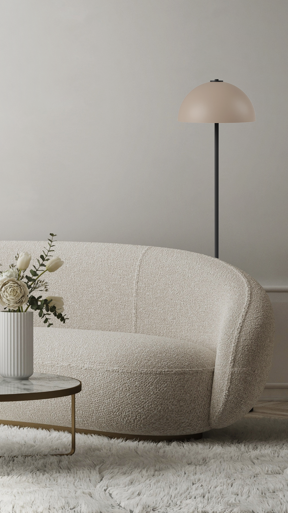 Dutch design switch vloerlamp maat L - meerdere kleuren