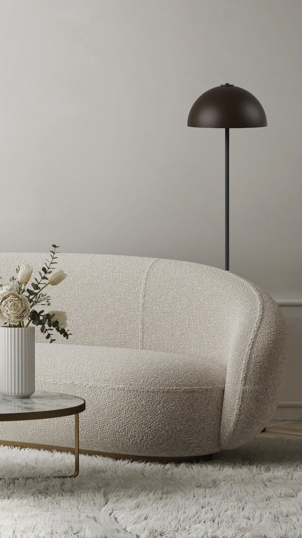 Dutch design switch vloerlamp maat L - meerdere kleuren