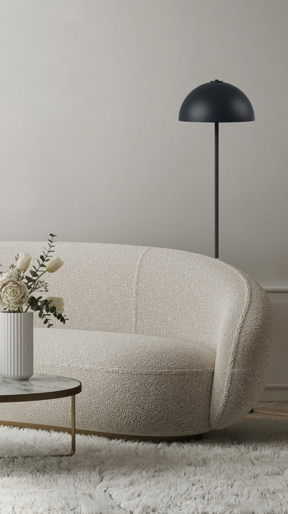 Dutch design Switch vloerlamp maat L - meerdere kleuren