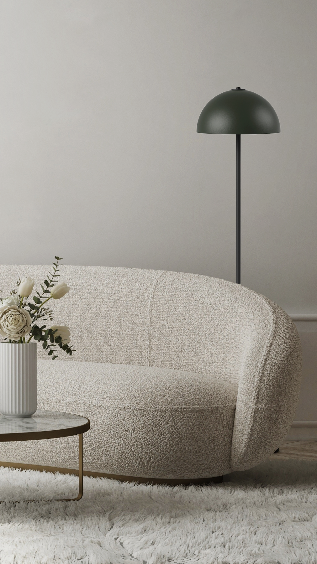 Dutch design switch vloerlamp maat L - meerdere kleuren