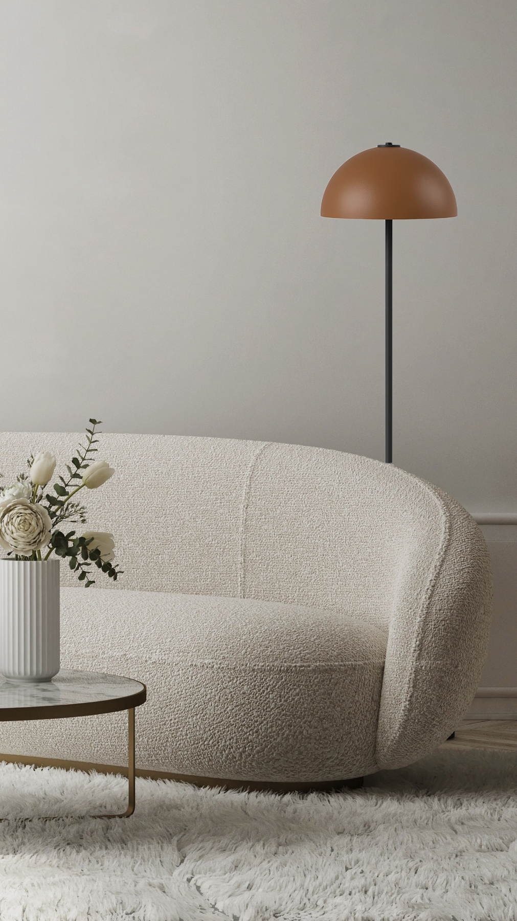 Dutch design Switch vloerlamp maat L - meerdere kleuren