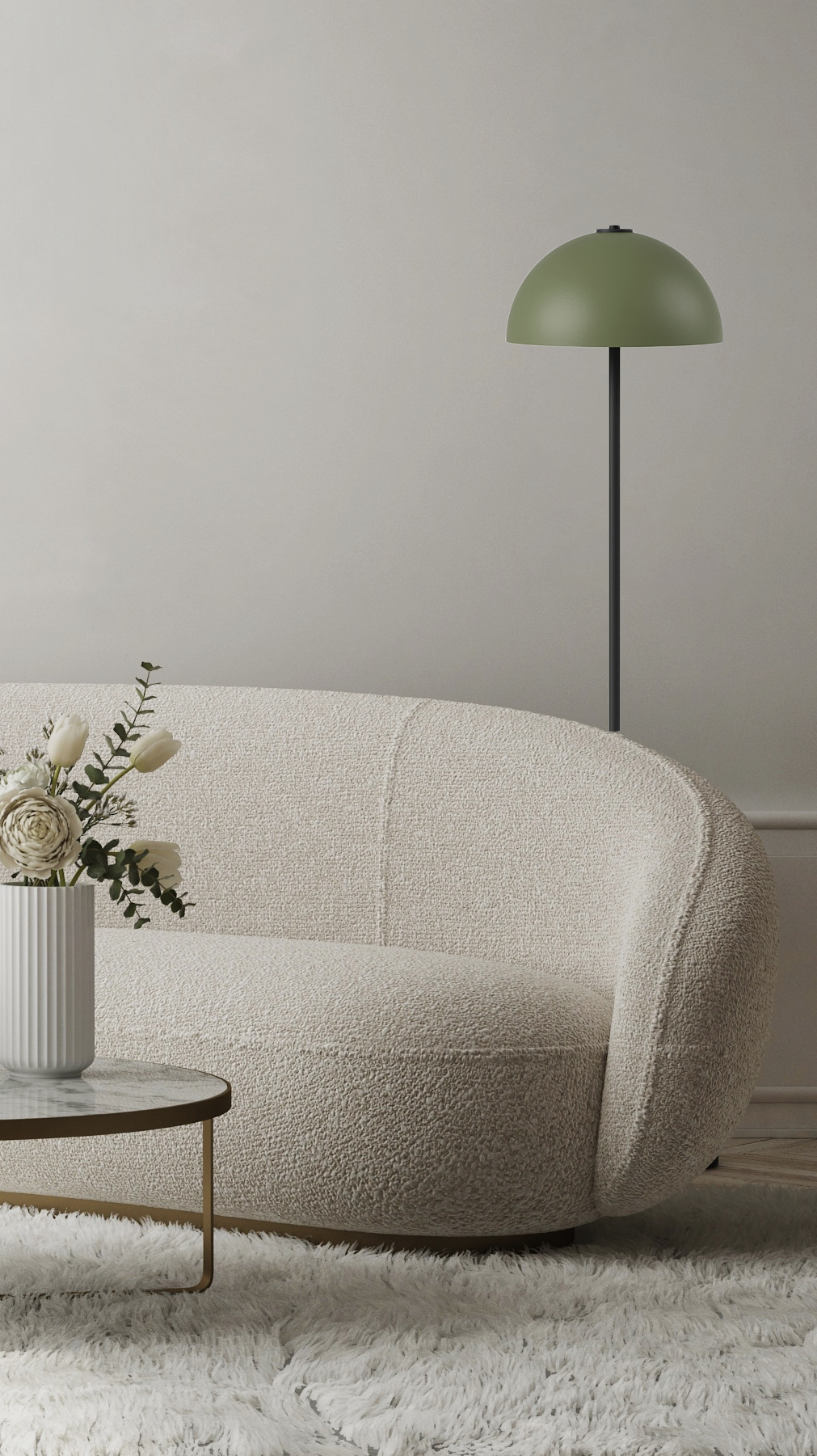 Dutch design switch vloerlamp maat L - meerdere kleuren