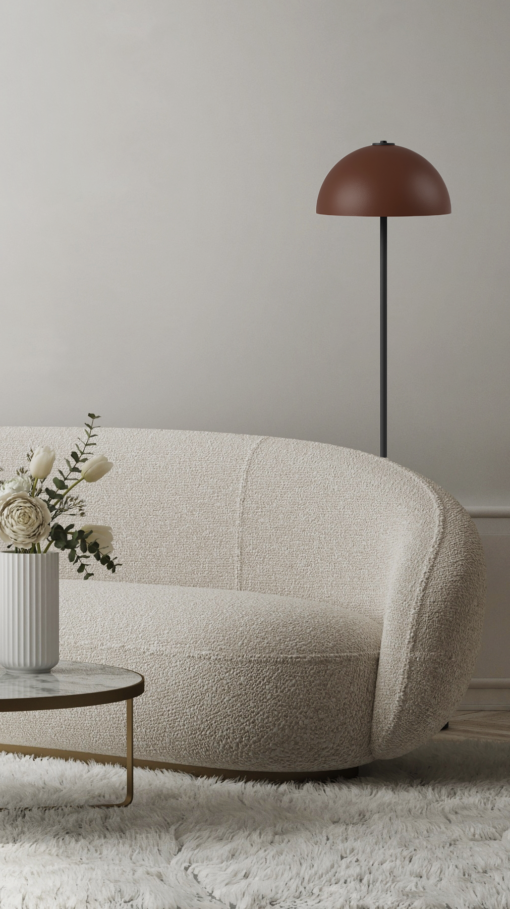 Dutch design Switch vloerlamp maat L - meerdere kleuren