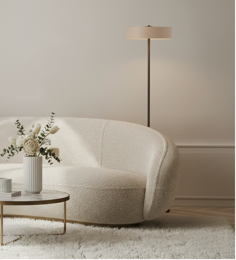 Dutch design switch cup vloerlamp maat L - meerdere kleuren