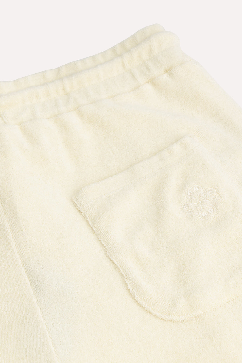 Unisex meditatie broek van 100% katoen - crème