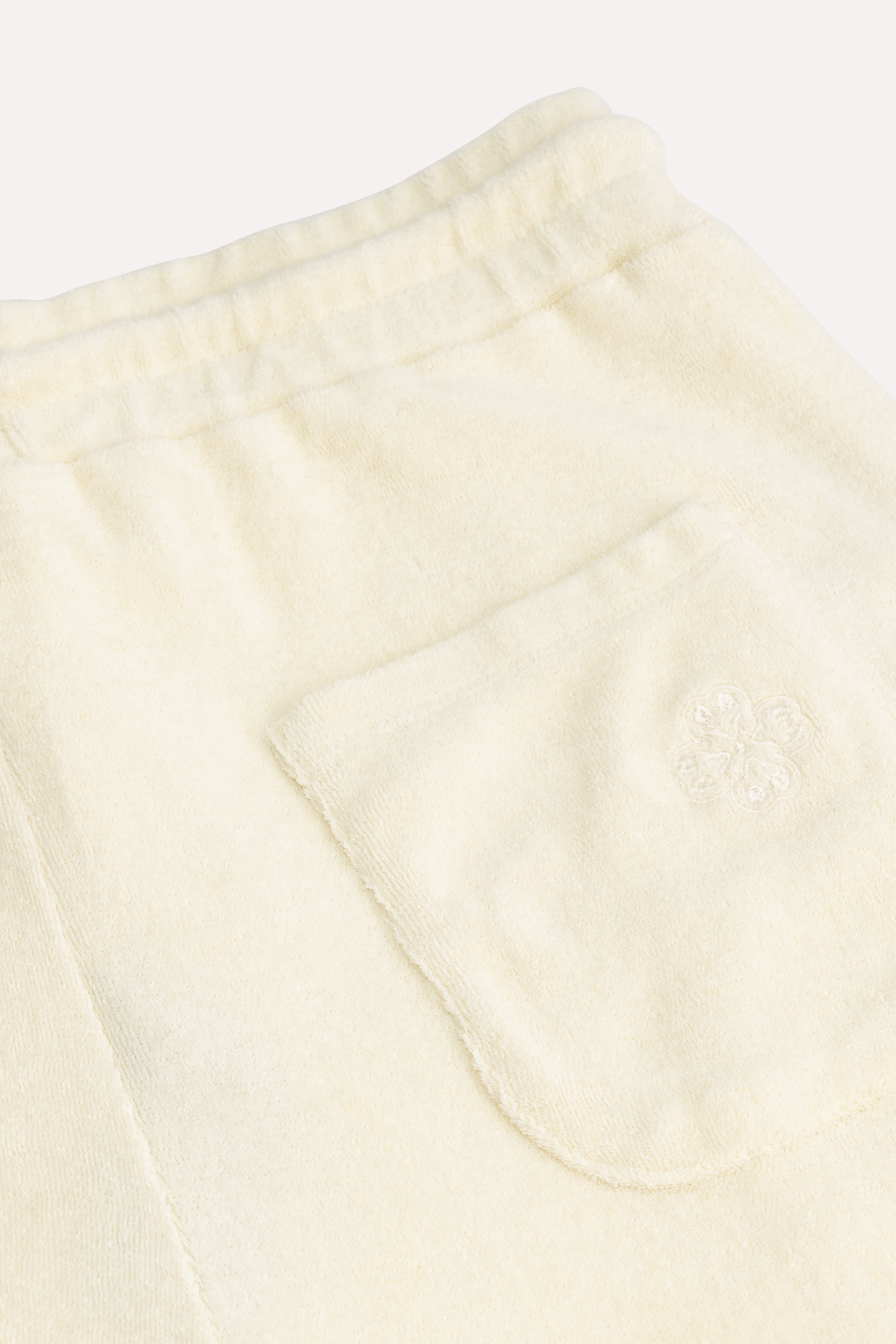 Unisex meditatie broek van 100% katoen - crème